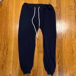 THE GREAT. Navy Blue Jogger Pants